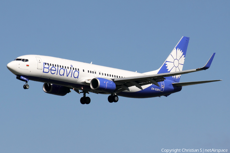 Belavia Belarus Airlines Boeing 737-86N (EW-526PA) | Photo 391393