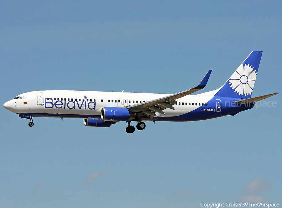 Belavia Belarus Airlines Boeing 737-86N (EW-526PA) | Photo 406441