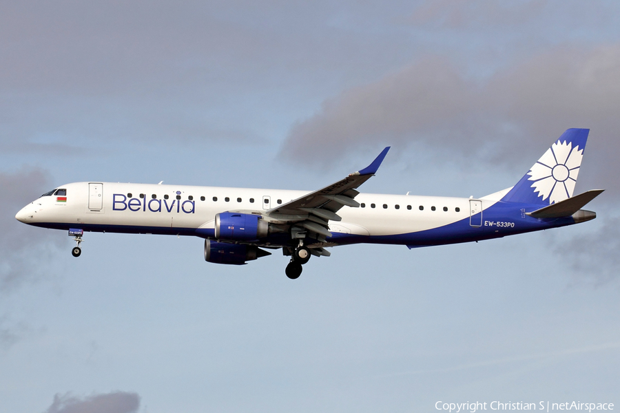 Belavia Belarus Airlines Embraer ERJ-195LR (ERJ-190-200LR) (EW-533PO) | Photo 433848