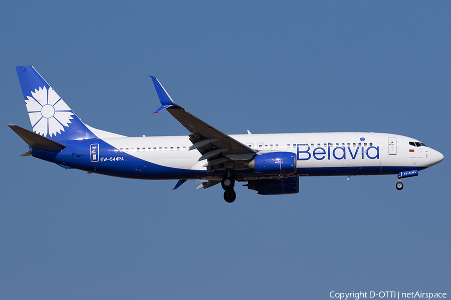 Belavia Belarus Airlines Boeing 737-8K5 (EW-544PA) | Photo 641405