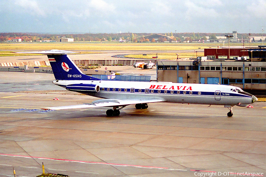Belavia Belarus Airlines Tupolev Tu-134A (EW-65145) | Photo 136930