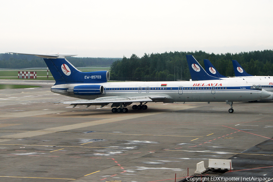 Belavia Belarus Airlines Tupolev Tu-154M (EW-85703) | Photo 344787