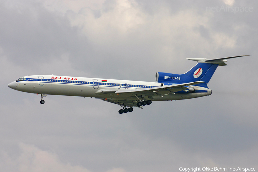 Belavia Belarus Airlines Tupolev Tu-154M (EW-85748) | Photo 37734