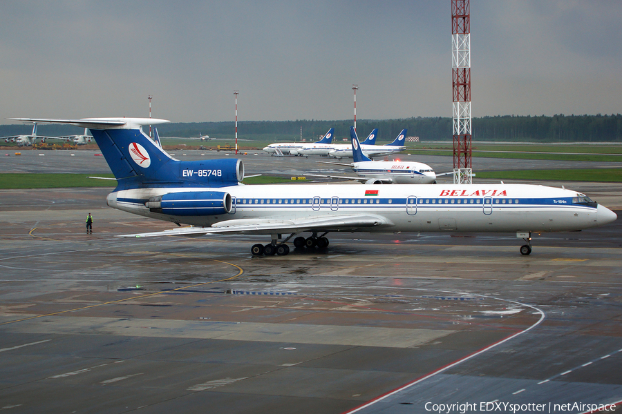 Belavia Belarus Airlines Tupolev Tu-154M (EW-85748) | Photo 344784