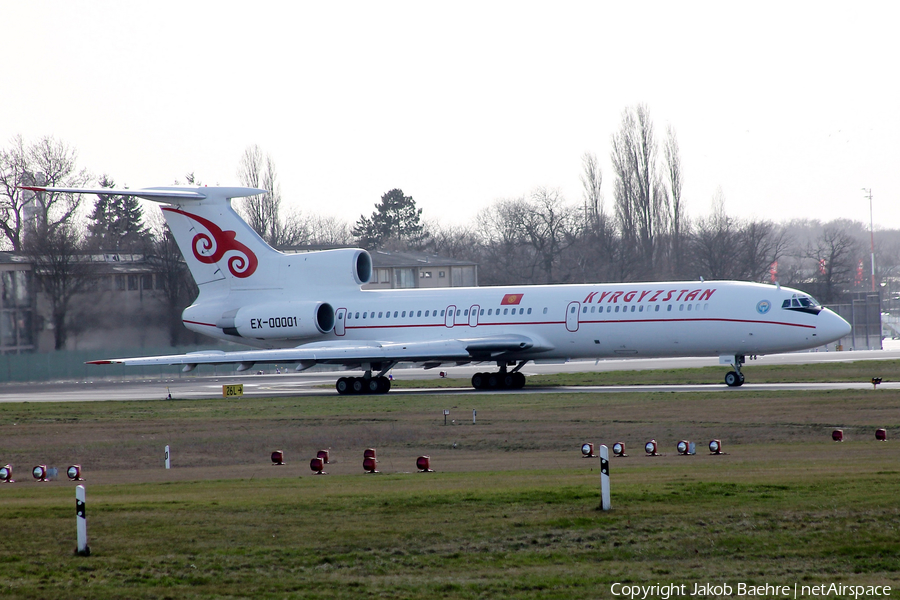 Kyrgyzstan Airlines Tupolev Tu-154M (EX-00001) | Photo 138844