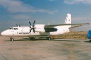 Aerovista Airlines Antonov An-24B (EX-004) at  Sharjah - International, United Arab Emirates