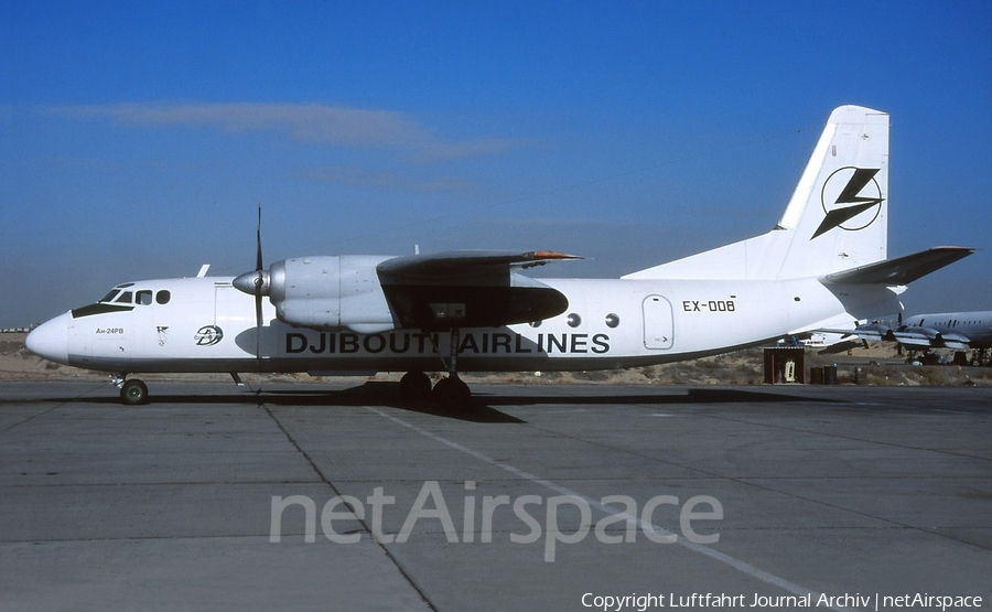 Djibouti Airlines Antonov An-24RV (EX-008) | Photo 416920