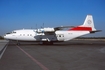 British Gulf Internatinoal Airlines Antonov An-12BK (EX-163) at  Sharjah - International, United Arab Emirates