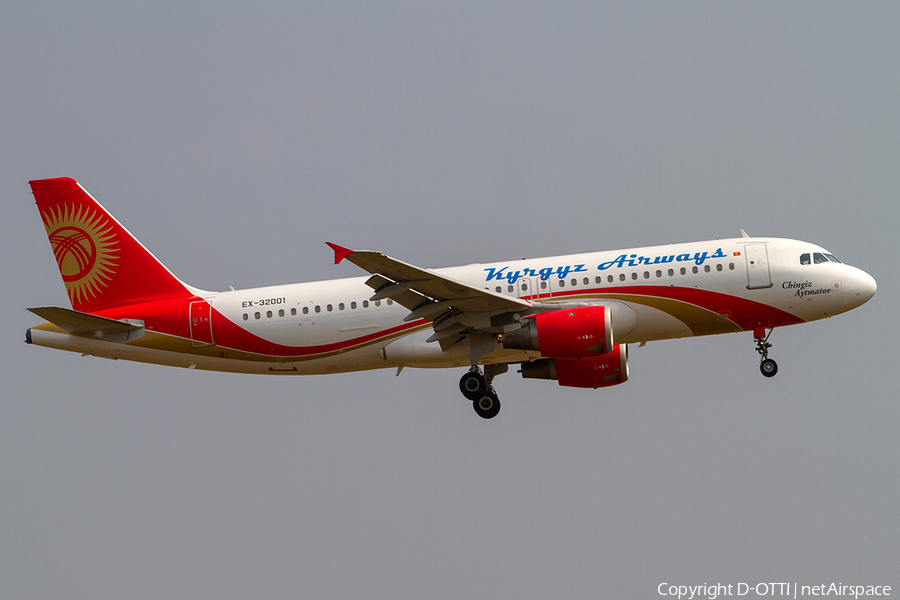 Kyrgyz Airways Airbus A320-212 (EX-32001) | Photo 308614