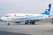 Avia Traffic Company Boeing 737-3L9 (EX-37010) at  Osh International, Kyrgyzstan