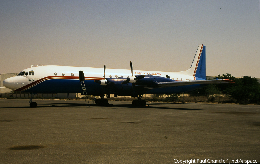 Jubba Airways Ilyushin Il-18D (EX-75449) | Photo 71131