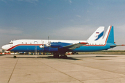 Phoenix Aviation Ilyushin Il-18D (EX-75449) at  Sharjah - International, United Arab Emirates