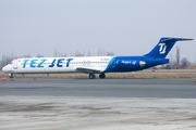 TezJet Air Company McDonnell Douglas MD-83 (EX-80003) at  Osh International, Kyrgyzstan