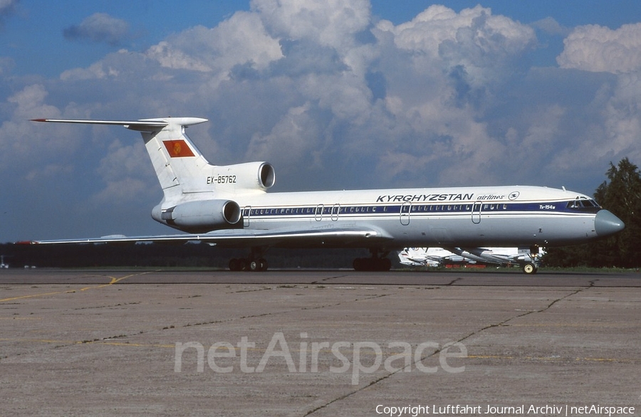 Kyrgyzstan Airlines Tupolev Tu-154M (EX-85762) | Photo 398831