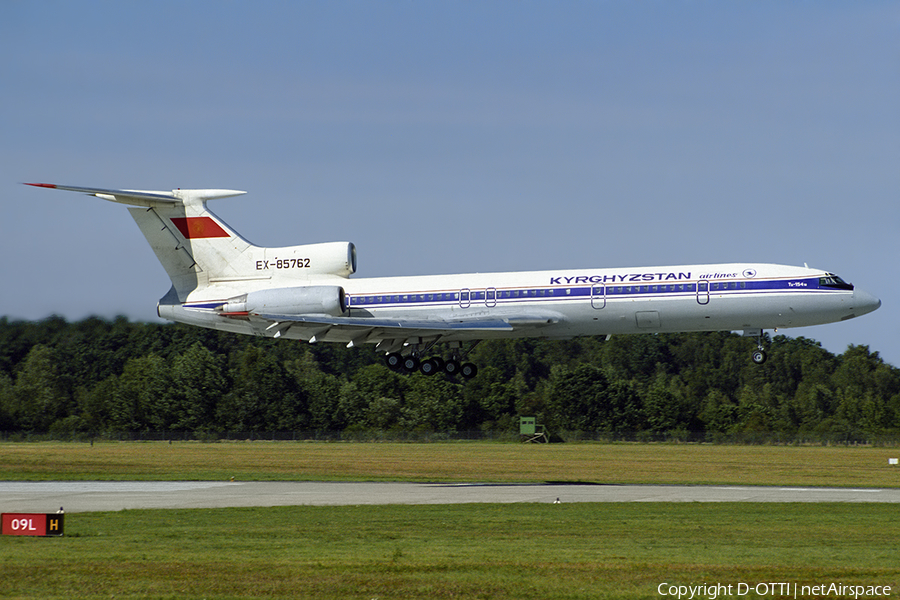 Kyrgyzstan Airlines Tupolev Tu-154M (EX-85762) | Photo 502154