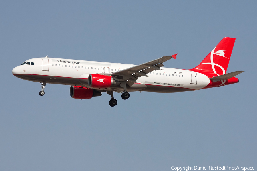 Qeshm Airlines Airbus A320-214 (EY-632) | Photo 529780