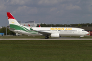 Somon Air Tajikistan Boeing 737-8GJ (EY-777) at  Frankfurt am Main, Germany