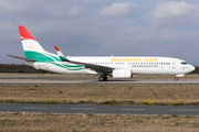 Somon Air Tajikistan Boeing 737-8GJ (EY-777) at  Frankfurt am Main, Germany