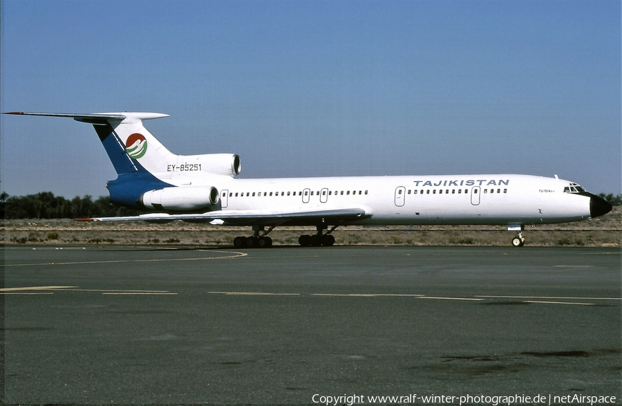 Tajikistan Airlines Tupolev Tu-154B-1 (EY-85251) | Photo 466041