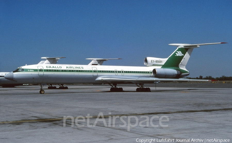 Daallo Airlines Tupolev Tu-154M (EY-85691) | Photo 408938