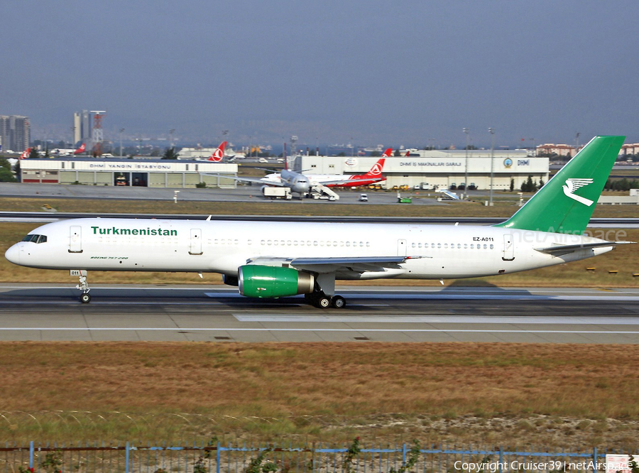 Turkmenistan Airlines Boeing 757-22K (EZ-A011) | Photo 309504