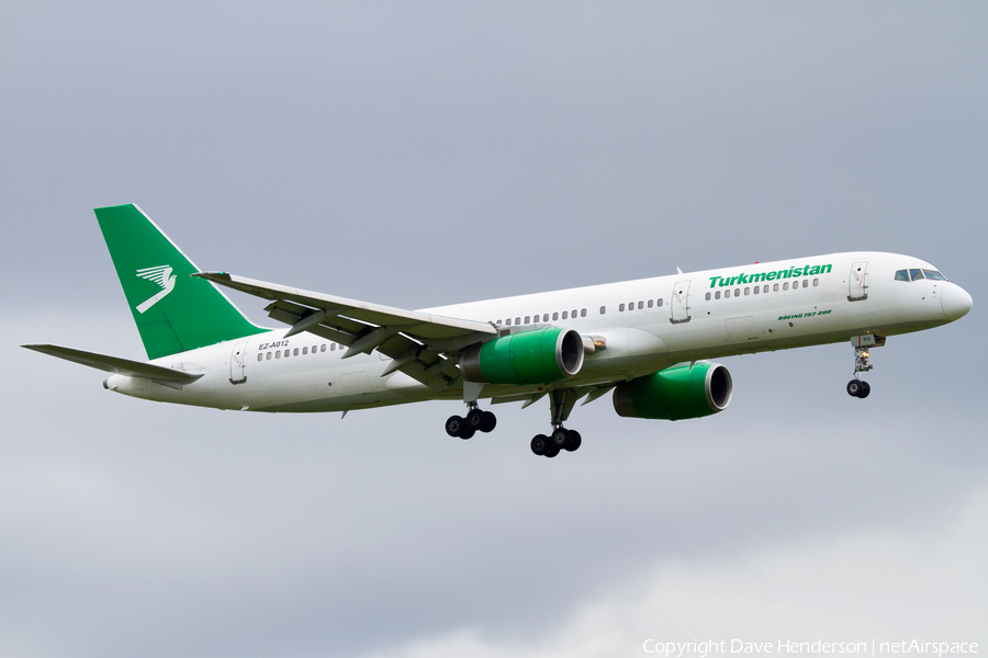 Turkmenistan Airlines Boeing 757-22K (EZ-A012) | Photo 4953