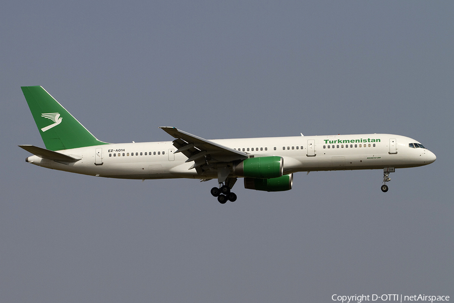 Turkmenistan Airlines Boeing 757-22K (EZ-A014) | Photo 305809
