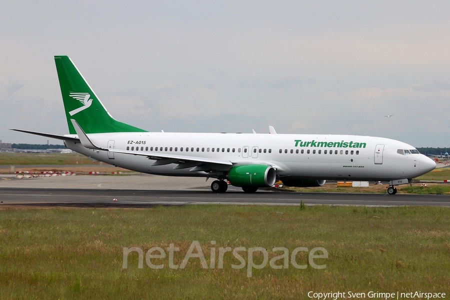 Turkmenistan Airlines Boeing 737-8K2 (EZ-A015) | Photo 27812