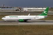 Turkmenistan Airlines Boeing 737-82K (EZ-A016) at  Istanbul - Ataturk, Turkey