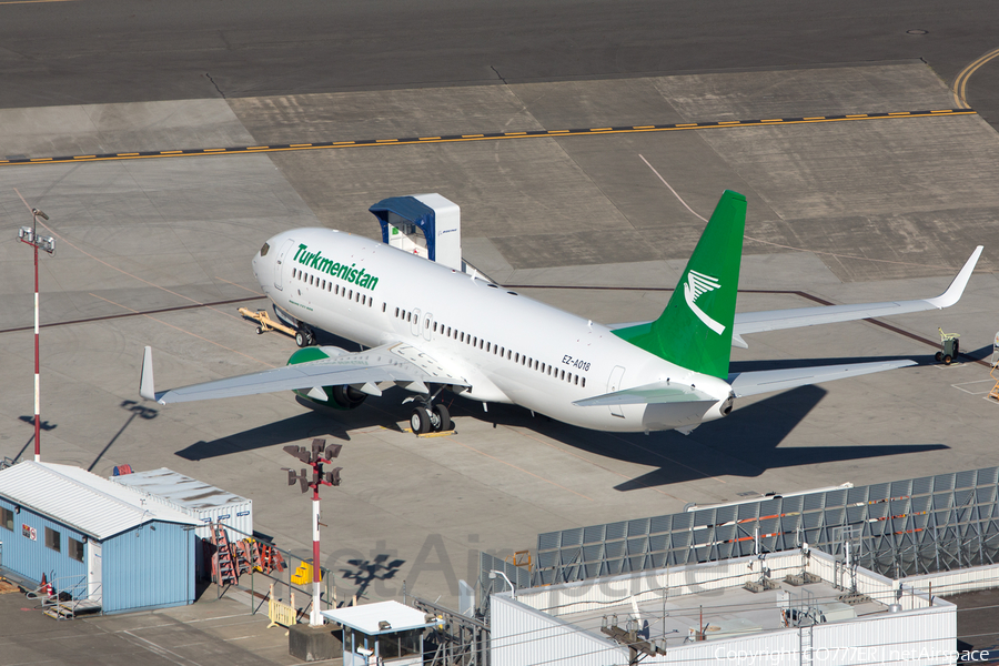 Turkmenistan Airlines Boeing 737-82K (EZ-A018) | Photo 119619