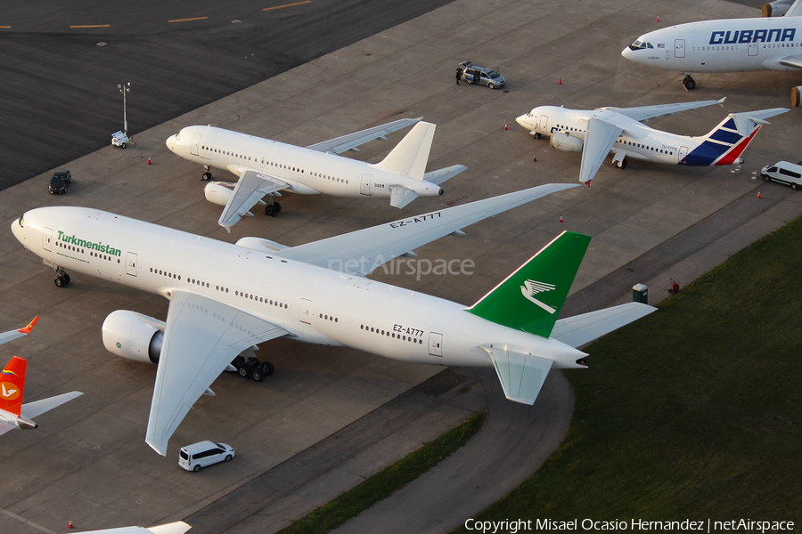 Turkmenistan Airlines Boeing 777-22K(LR) (EZ-A777) | Photo 90045