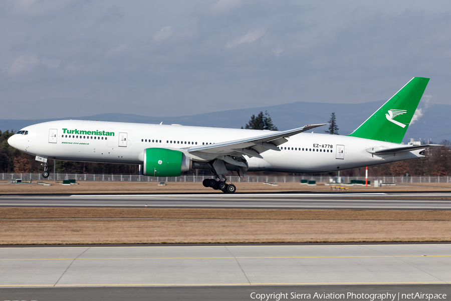 Turkmenistan Airlines Boeing 777-22K(LR) (EZ-A778) | Photo 323308