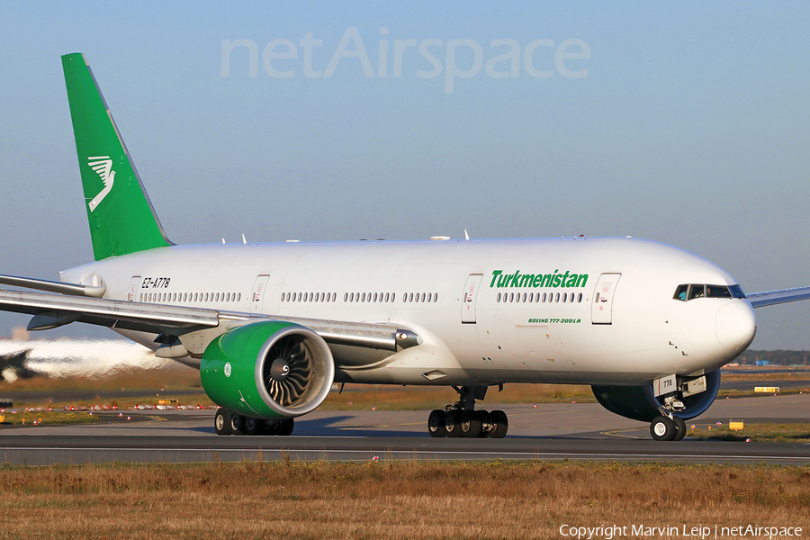 Turkmenistan Airlines Boeing 777-22K(LR) (EZ-A778) | Photo 489986