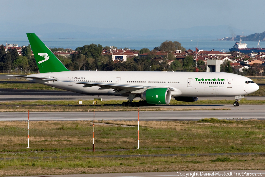 Turkmenistan Airlines Boeing 777-22K(LR) (EZ-A778) | Photo 492484