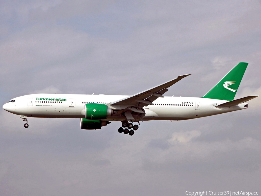 Turkmenistan Airlines Boeing 777-22K(LR) (EZ-A779) | Photo 249619