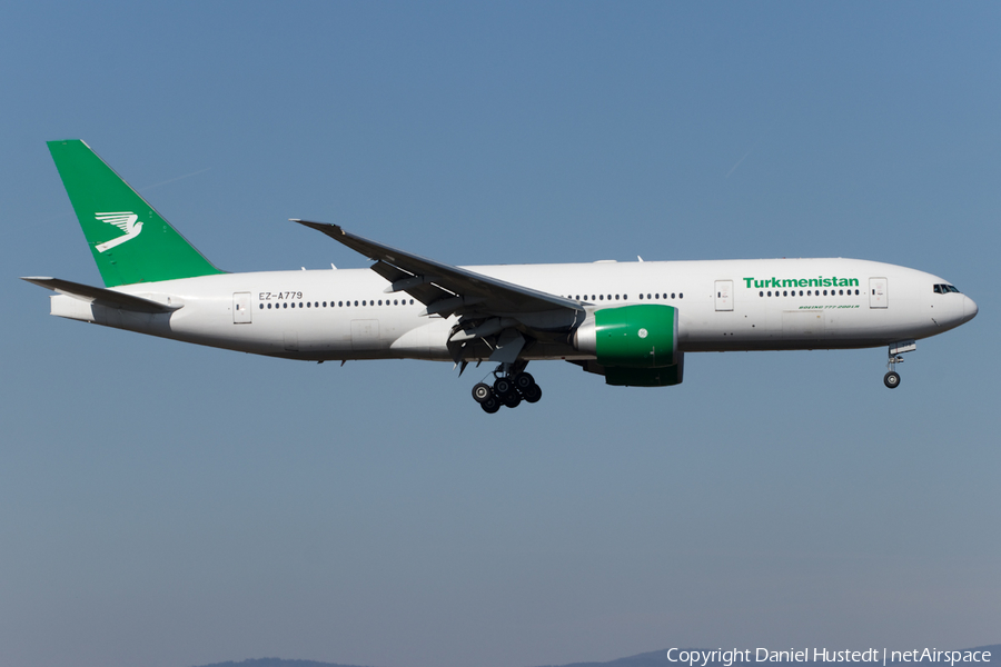 Turkmenistan Airlines Boeing 777-22K(LR) (EZ-A779) | Photo 498787
