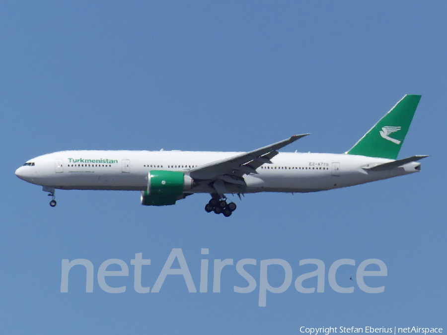 Turkmenistan Airlines Boeing 777-22K(LR) (EZ-A779) | Photo 516727