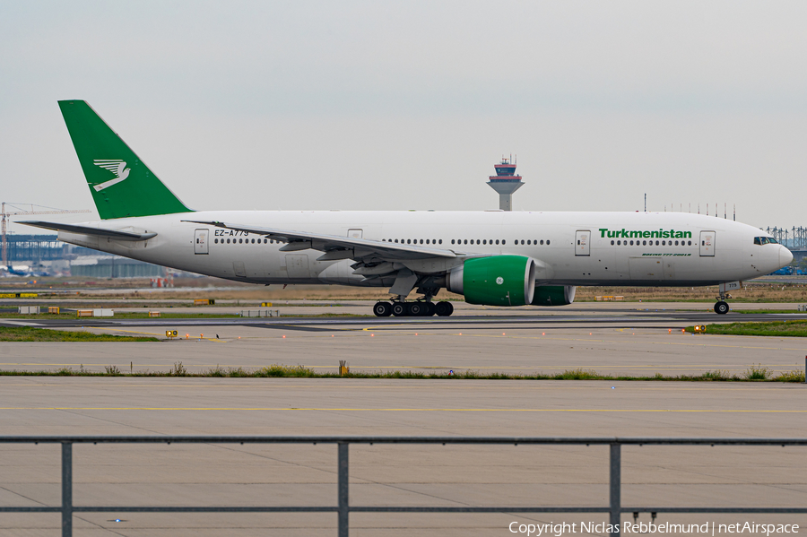 Turkmenistan Airlines Boeing 777-22K(LR) (EZ-A779) | Photo 528420