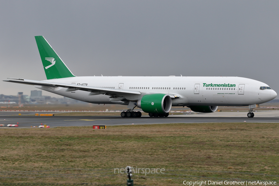 Turkmenistan Airlines Boeing 777-22K(LR) (EZ-A779) | Photo 99820