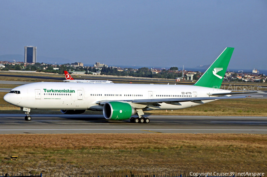 Turkmenistan Airlines Boeing 777-22K(LR) (EZ-A779) | Photo 312268