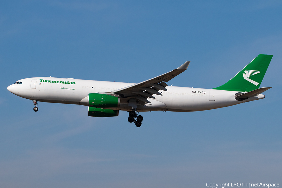 Turkmenistan Airlines Airbus A330-243(P2F) (EZ-F430) | Photo 669284