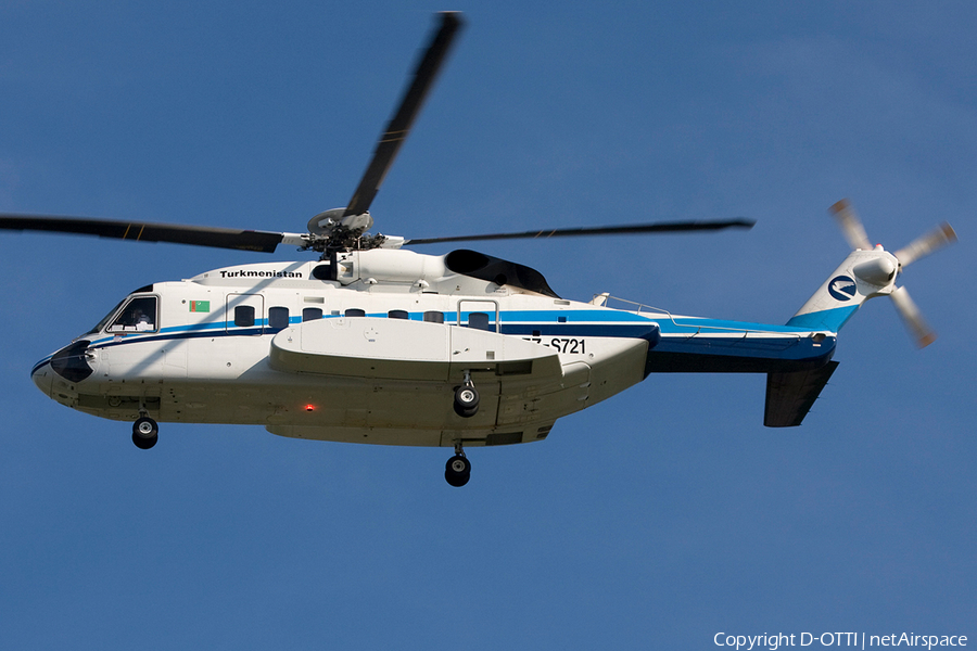 Turkmen Government Sikorsky S-92A Helibus (EZ-S721) | Photo 267480