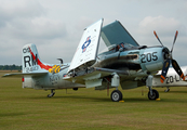 (Private) Douglas AD-4NA Skyraider (F-AZDP) at  Duxford, United Kingdom