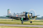 (Private) Douglas AD-4NA Skyraider (F-AZHK) at  Cazaux AB, France