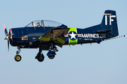 (Private) North American T-28C Trojan (F-AZHN) at  Hamburg - Fuhlsbuettel (Helmut Schmidt), Germany