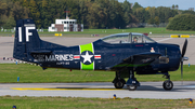 (Private) North American T-28C Trojan (F-AZHN) at  Hamburg - Fuhlsbuettel (Helmut Schmidt), Germany