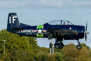 (Private) North American T-28C Trojan (F-AZHN) at  Hamburg - Fuhlsbuettel (Helmut Schmidt), Germany