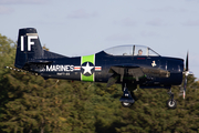 (Private) North American T-28C Trojan (F-AZHN) at  Hamburg - Fuhlsbuettel (Helmut Schmidt), Germany