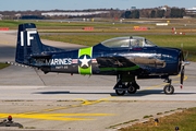 (Private) North American T-28C Trojan (F-AZHN) at  Hamburg - Fuhlsbuettel (Helmut Schmidt), Germany