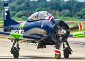 (Private) North American T-28C Trojan (F-AZHN) at  Hamburg - Fuhlsbuettel (Helmut Schmidt), Germany